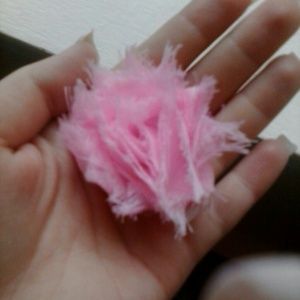 Boutique rosette hair clip