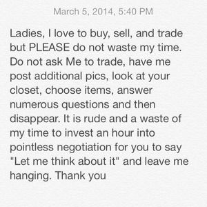 Don't waste my Time