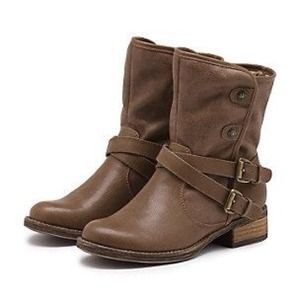 Black Friday sale ✨Taupe moto boot