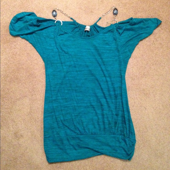 🔴SOLD🔴Beautiful turquoise top