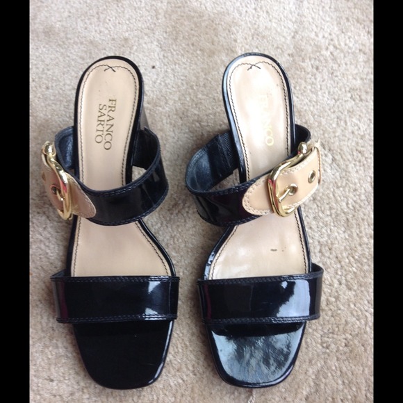 Franco Sarto Shoes - Franco Sarto double strap heels👠$10 bundle add on