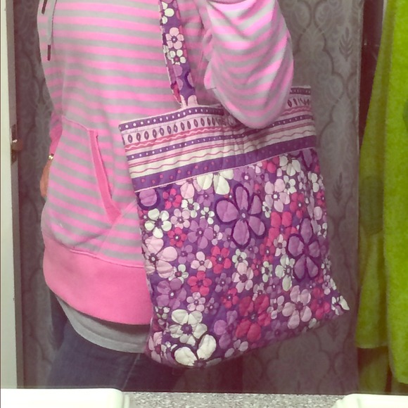 Vera Bradley limited edition flower power tote