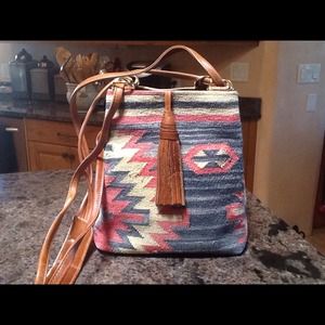 Southwest pattern handbag
