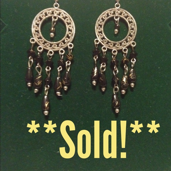 **Sold!** Anthropolie Chandelier Earings