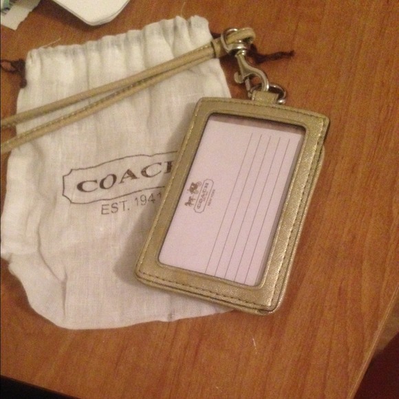 ❌SOLD❌Coach ID holder