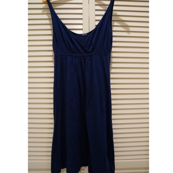 DONATED Navy cotton dress