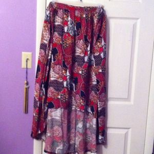NWOT Plus size high low skirt