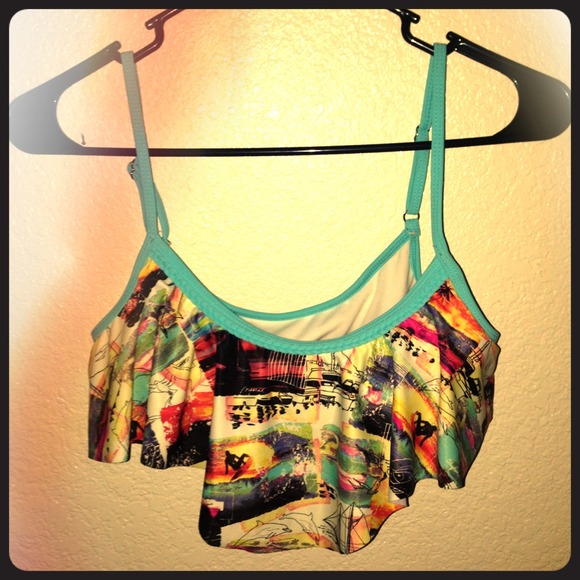 Adorable swim top