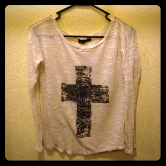 Cross long sleeve tee