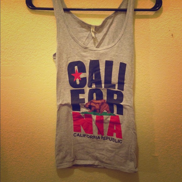 California republic tank top