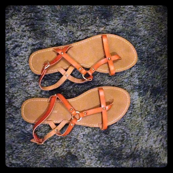 Taupe sandals