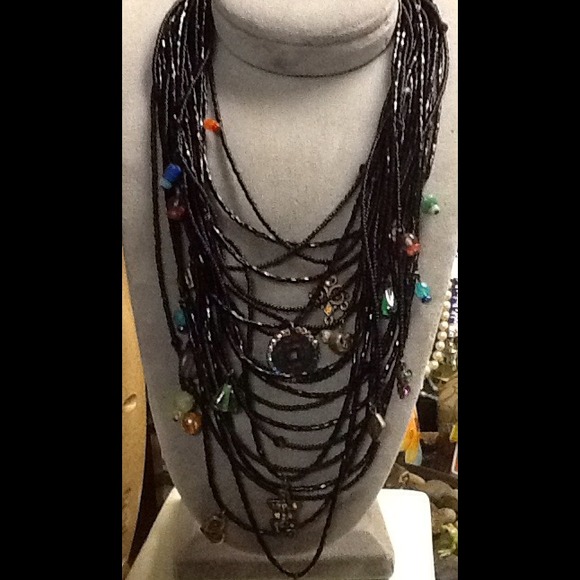 Chico's Jewelry - Chico"s multi strand, charm necklace