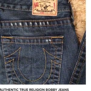 AUTHENTIC TRUE RELIGION BOBBY JEANS