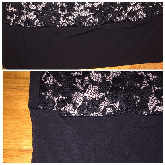 Wet Seal Lace Front Tube Top - Picture 4 of 4