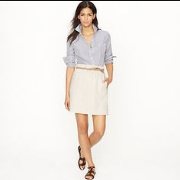 💙DONATED💙Jcrew grey/white button down