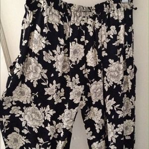 Brandy Melville Floral Pants