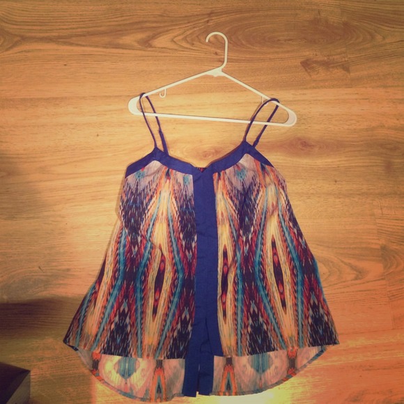 Love this tank top! Very cute, fun, and bright.