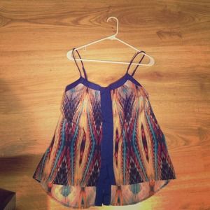 Love this tank top! Very cute, fun, and bright.