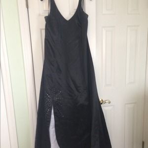 Black and white prom dress - size 18