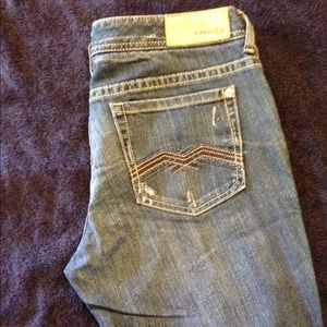 Express skinny jeans.