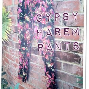 🌜Gypsy Harem Pants Size s/m🌛