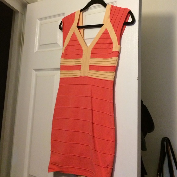 Hot Miami Styles Bandage Dress