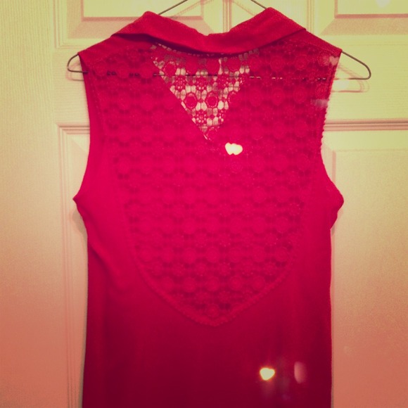 Floral Lace-back Tank