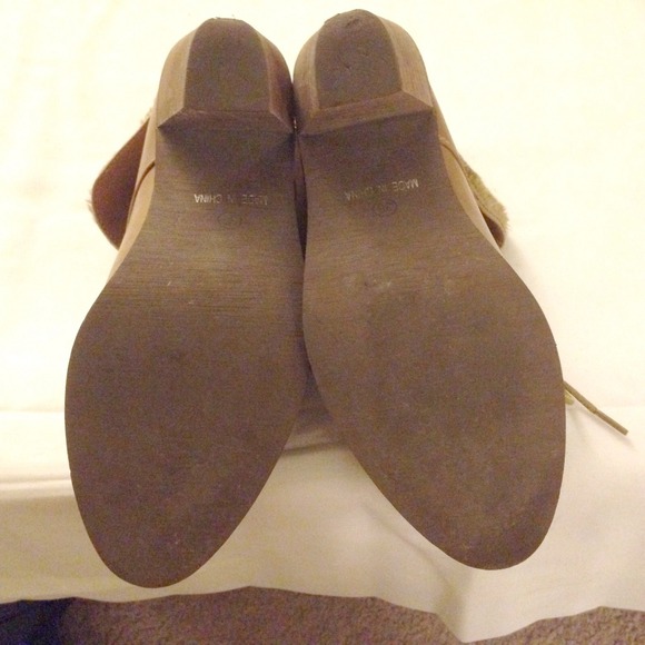 Shoes - Fur top booties Shoes - Fur top booties