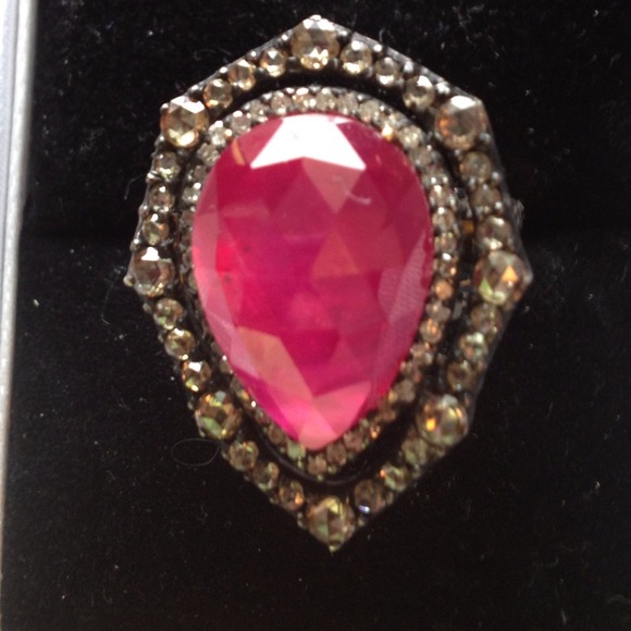 12 CARAT BURMESE RUBY AND DIAMOND RING