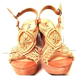 MIA Wedge Sandals size 6.5