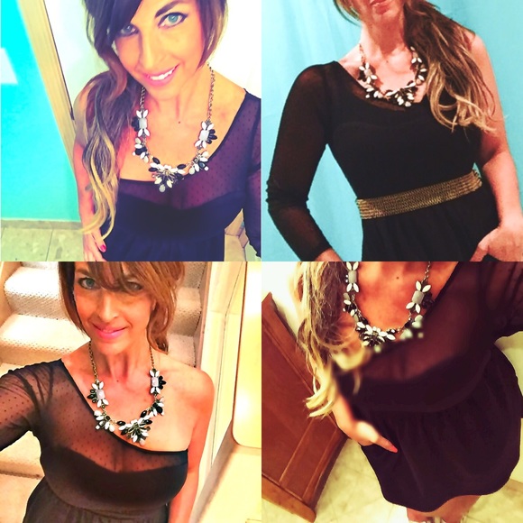 ZARA TFA Collection off Shoulder LBD COO SALE - Picture 3 of 4