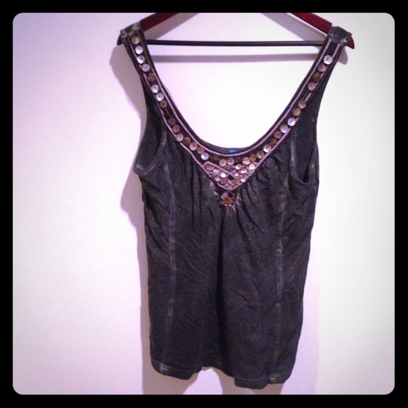 Free People Embellished Tank