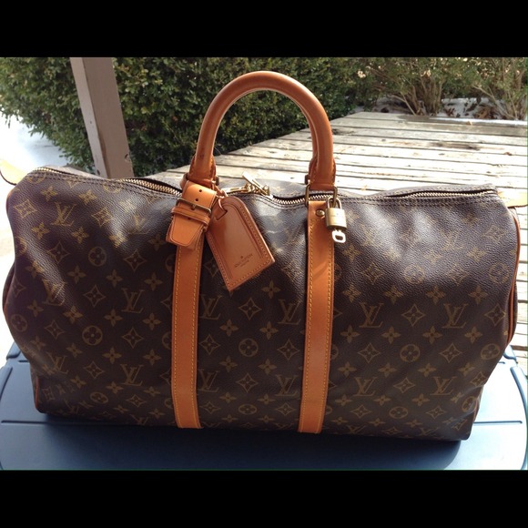 ( SOLD ) Authentic Louis Vuitton Keepall 50 - Picture 1 of 2