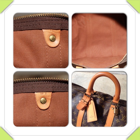 ( SOLD ) Authentic Louis Vuitton Keepall 50 - Picture 2 of 2