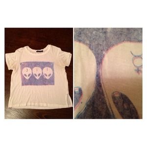 Alien Crop Top Brandy Melville