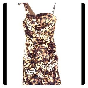 XOXO Cheetah Print Dress