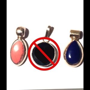 Take all 2 for sterling silver Pendents