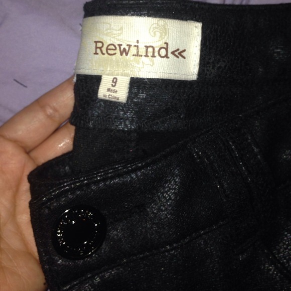 Skinny pleather pants :) - Picture 2 of 4