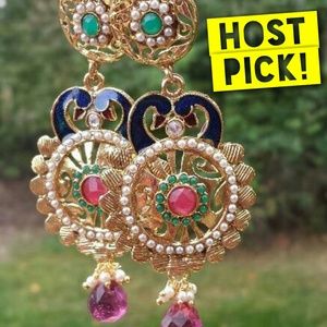 HOST PICK 3/31! Bollywood Peacock Earrings