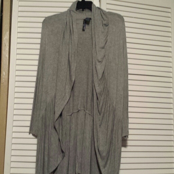 Grey cardigan