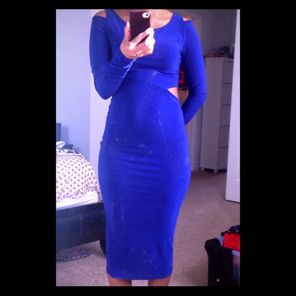 Charlotte ruses blue mindi dress