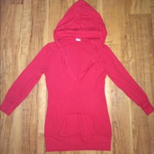 Splendid waffle hooded sweatshirt