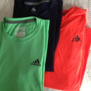Addidas men short sleeve shirts