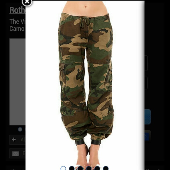 Brand new never warn karma loop army pants.