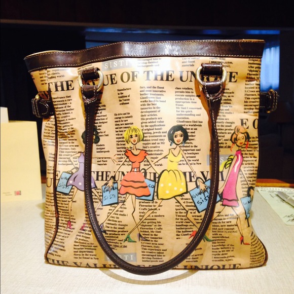 News print purse