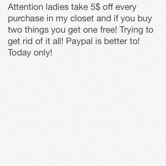 Attention ladies brandy melville sale going on