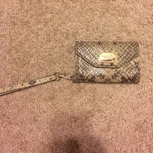 Michael Kors cell phone case and wristlet
