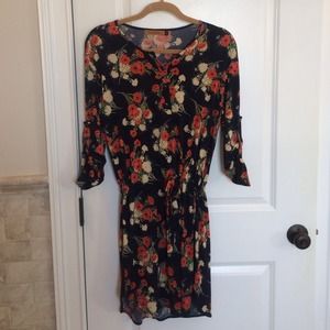 Sebastian McCall- navy floral dress