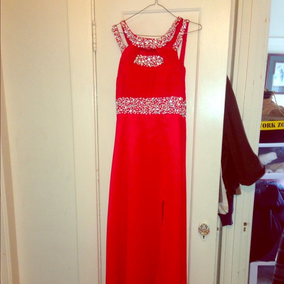 Red Long Prom Dress