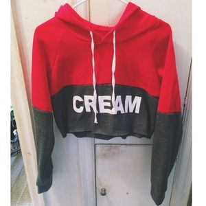 ❌SOLD❌ Cropped Hoodie w/ Graphic